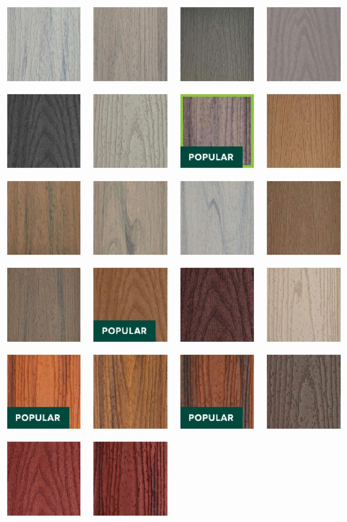 We Carry an Assortment of TREX Decking 2