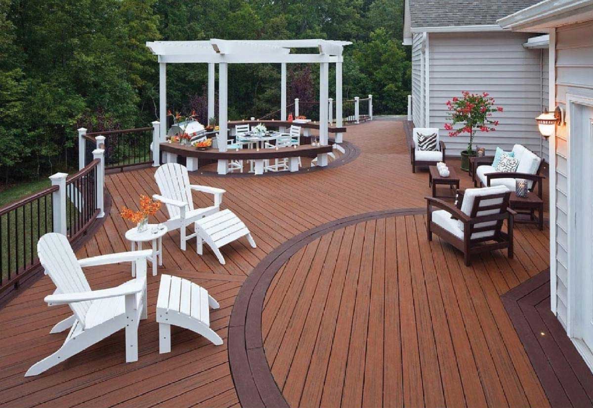 We Carry an Assortment of TREX Decking 6a