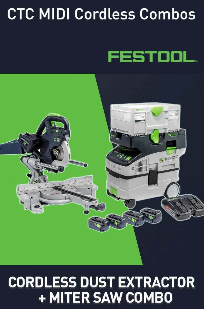 Power Up Your Summer Projects with Our New Festool Exclusive Cordless Combo Kits 7