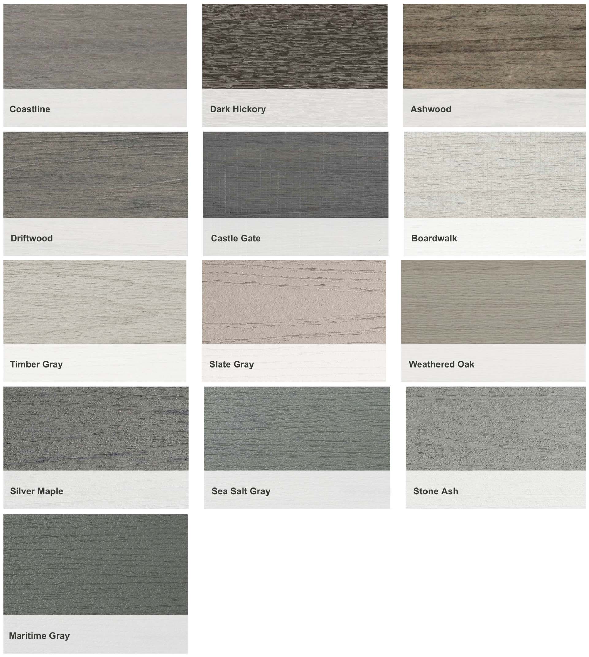 TimberTech Gray Decking Color Choices