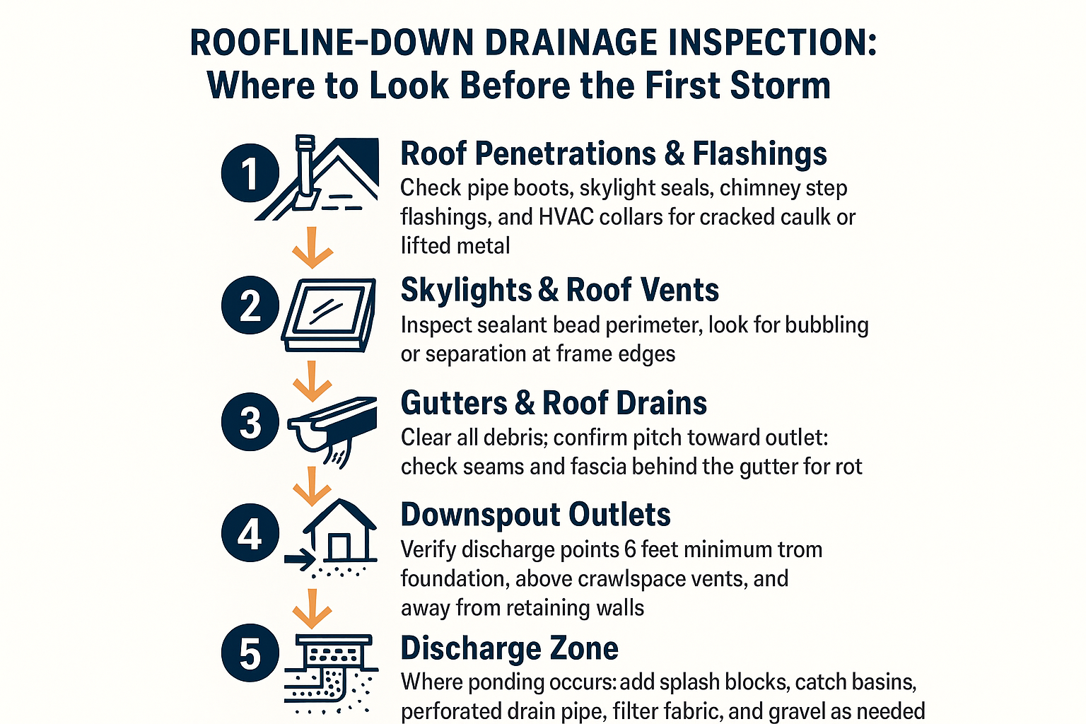Where Does Your Roof Water Go? Drainage Fixes Before the First Storm